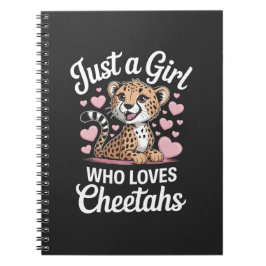 Cuaderno Cita divertida de guepardo