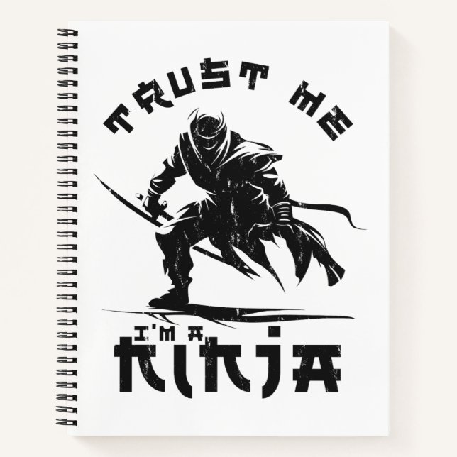 Cuaderno Cita Divertida de Ninja (Anverso)
