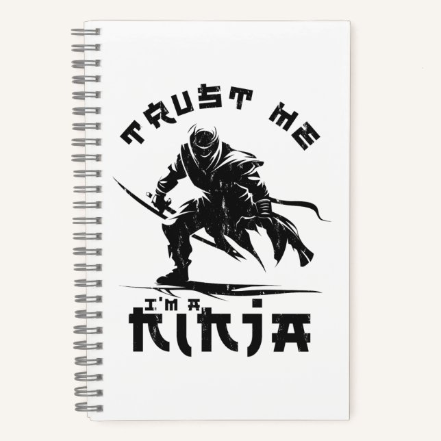 Cuaderno Cita Divertida de Ninja (Anverso)