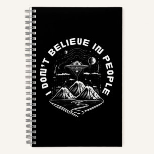 Cuaderno Cita divertida de personas alienígenas OVNI