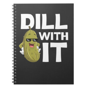 Cuaderno Cita divertida de piquetes Humor de bollo de comid