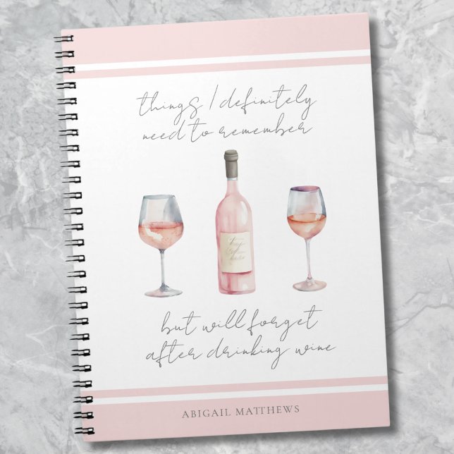 Cuaderno Cita divertida olvidada de hacer (Funny Quote Forgetful Need To Remember notebook)