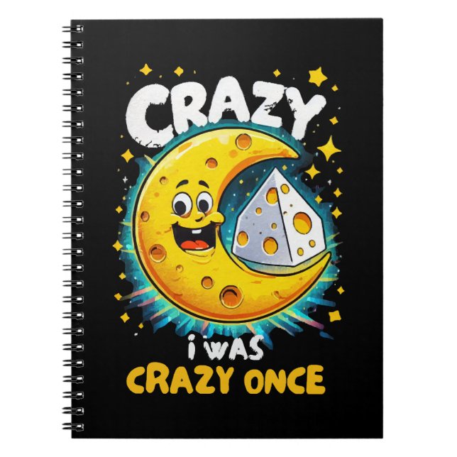 Cuaderno Cita divertida para amantes del queso (Frente)