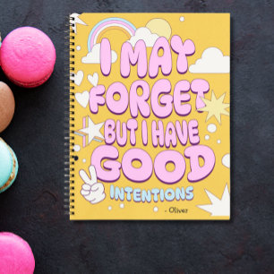 Cuaderno Cita divertida para que la gente olvidada haga una