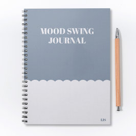 Cuaderno Cita divertida Swing Journal Blue Modern