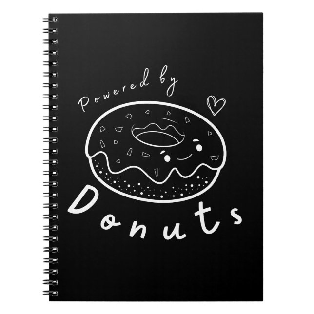 Cuaderno Cita Divertida y Monada de Donut (Frente)