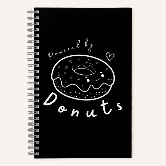 Cuaderno Cita Divertida y Monada de Donut (Anverso)