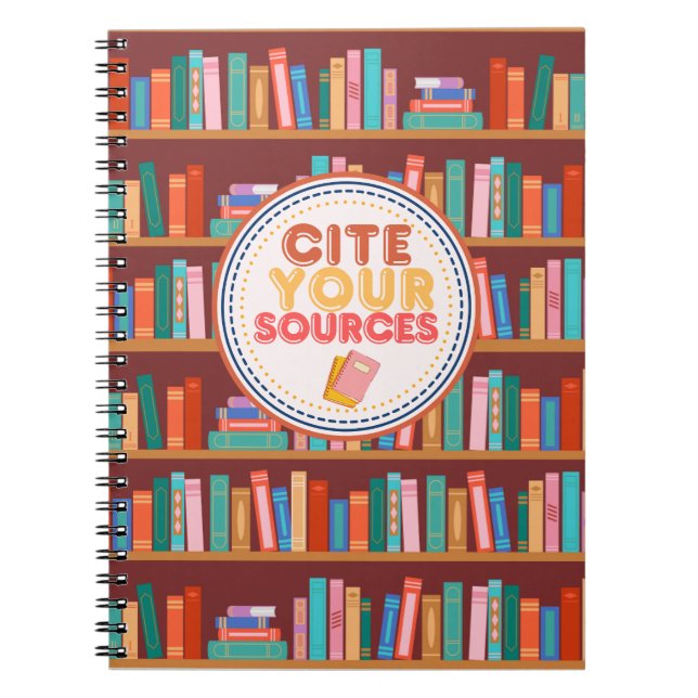 Cuaderno Cita el bloc de notas de orígenes (Frente)