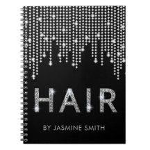 Cita elegante elegante del pelo del diamante