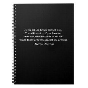 Cuaderno Cita estética de Marcus Aurelius Future