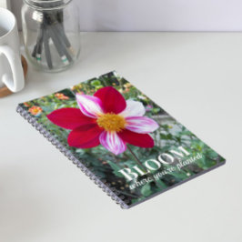 Cuaderno Cita floral de florecer donde estás plantado
