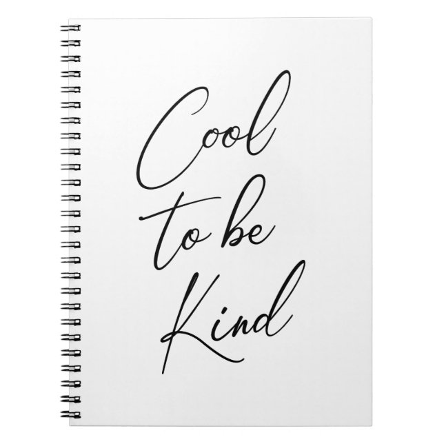 Cuaderno Cita genial para ser amable (Frente)