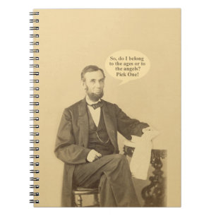 Cuaderno Cita histórica de Lincoln Ages o Angels