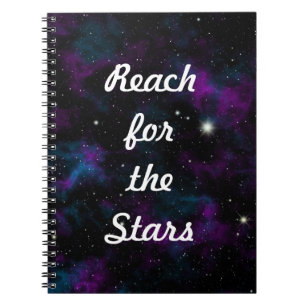 Cuaderno Cita inspiradora de la Galaxia de las Estrellas