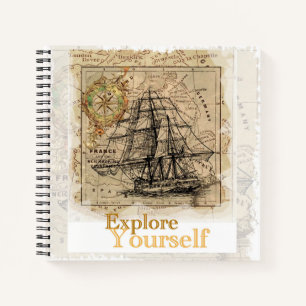 Cuaderno Cita Inspiradora motivacional moderna elegante