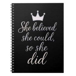 Cuaderno Cita inspiradora para mujeres