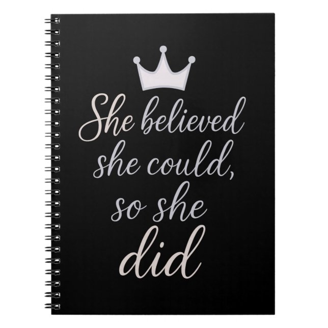 Cuaderno Cita inspiradora para mujeres (Frente)