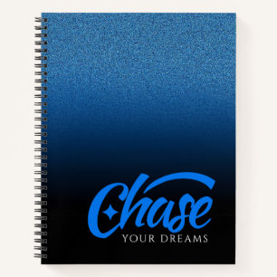 Cuaderno Cita inspiradora persigue tus sueños