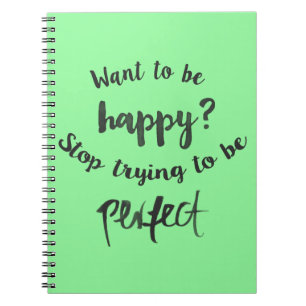 Cuaderno Cita Motivacional de Confianza y Felicidad