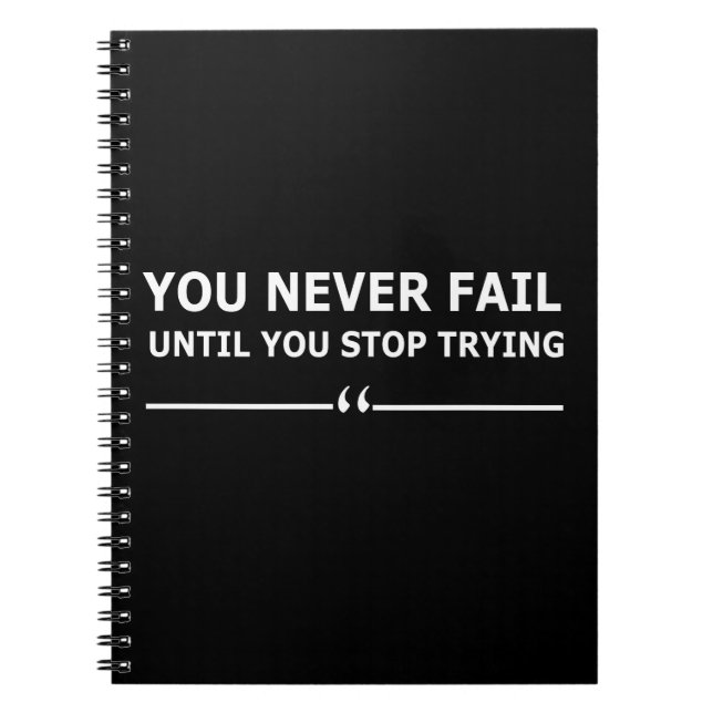 Cuaderno Cita Motivacional de Vida (Frente)