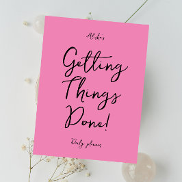 Cuaderno Cita motivadora nombre personalizado planificador 