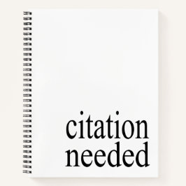 Cuaderno Cita Necesaria