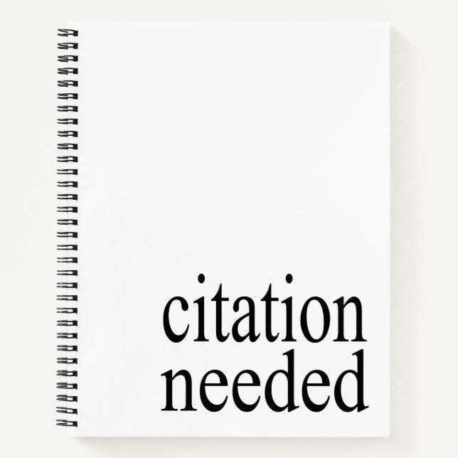 Cuaderno Cita Necesaria (Anverso)