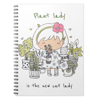 Cuaderno Cita Personalizada/ Dama de Planta