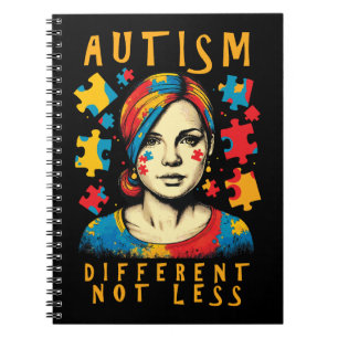 Cuaderno Cita positiva diferente, no menos, de conciencia d