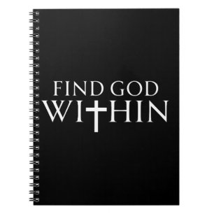Cuaderno Cita religiosa para encontrar a Dios dentro