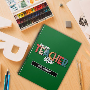Cuaderno Cita verde en mi era de maestro