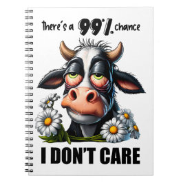 Cuaderno Cita Y Palabras Sarcásticas De Vacas Divertidas