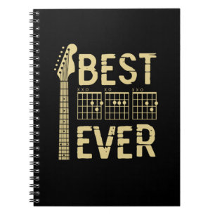 Cuaderno Citas de abuelo Mejor Guitarra De Papá