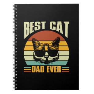 Cuaderno Citas de abuelo Mejor Papá Gato