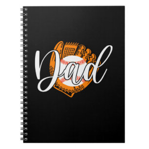 Cuaderno Citas de abuelo Papá beisbolista