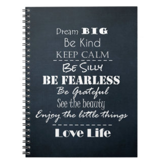 Cuaderno Citas de afirmaciones de actitud positiva