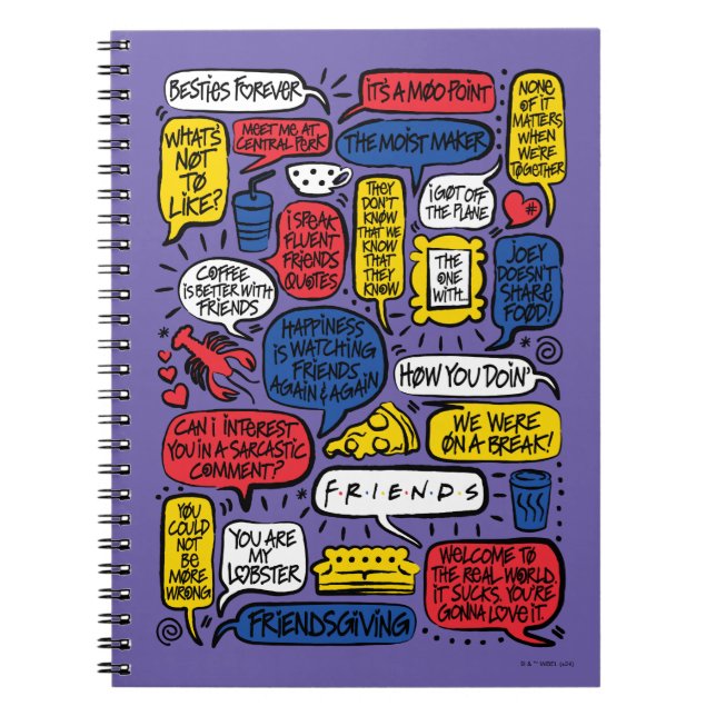 Cuaderno Citas de FRIENDS™ (Frente)