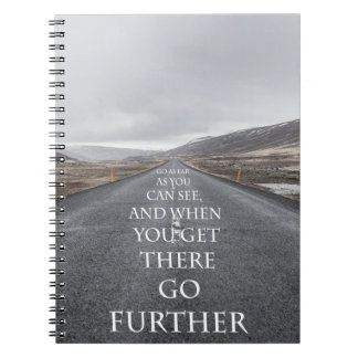 Cuaderno Citas de motivación de las metas y de los sueños