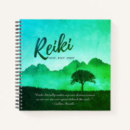 Cuaderno Citas del instructor de mediación de yoga maestro 