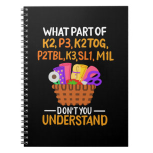 Cuaderno Citas divertidas de punto