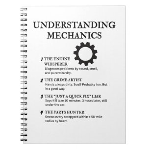 Cuaderno Citas divertidas para Garage Pros