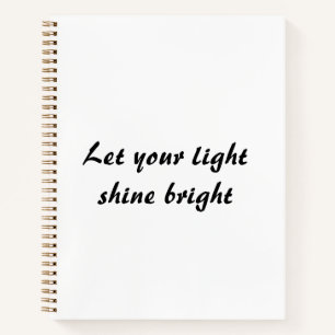 Cuaderno Citas inspiradoras motivadoras