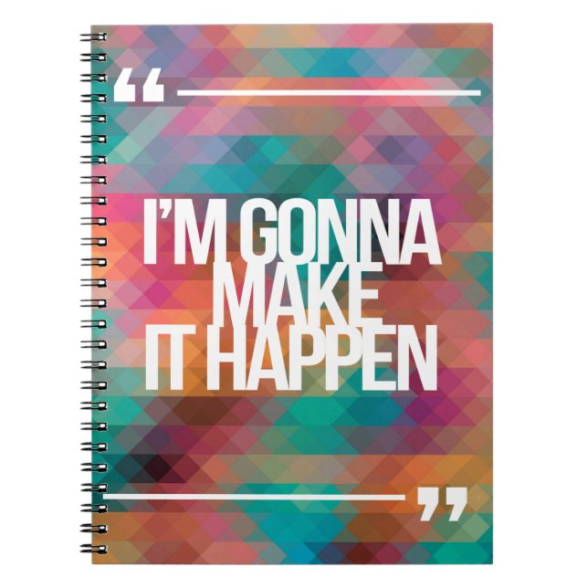 Cuaderno Citas inspiradoras y de motivación (Frente)