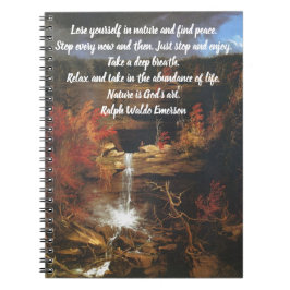 Cuaderno Citas naturales de Ralph Waldo Emerson