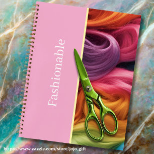 Cuaderno Citas personalizadas de peluquería de moda
