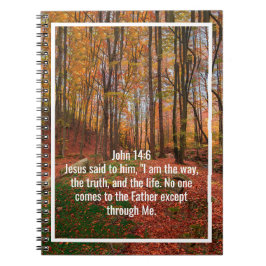 Cuaderno Citas personalizadas de versículos de la Biblia y