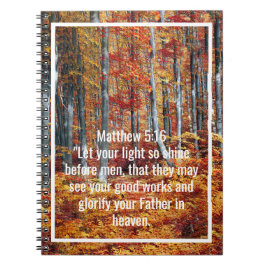 Cuaderno Citas personalizadas de versículos de la biblia y