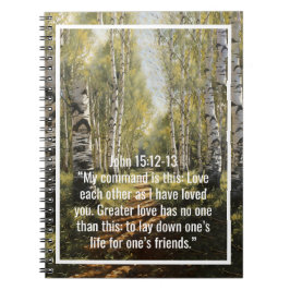 Cuaderno Citas personalizadas de versículos de la biblia y