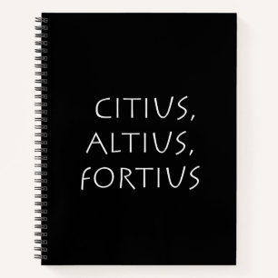 Cuaderno Citius altius fortius