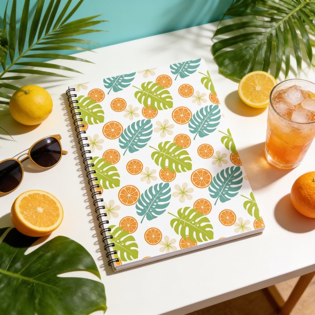 Cuaderno Cítrico Tropical (Citrus Tropical Notebook)